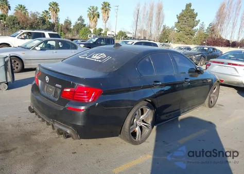 2013 BMW M5 from USA, damaged, VIN WBSFV9C56DC773687